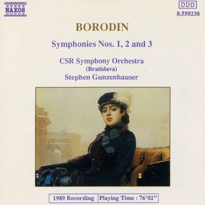 Afbeelding van Slovak Radio Symphony Orchestra &amp; Stephen Gunzenhauser Borodin: Symphonies Nos. 1, 2 and 3 (CD)