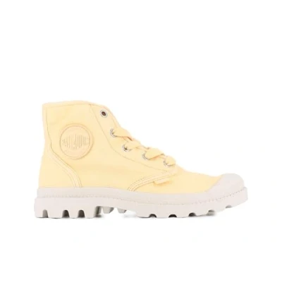 Afbeelding van Palladium Pampa Veterboots, Dames, Maat: 38, Pina cotta Katoen