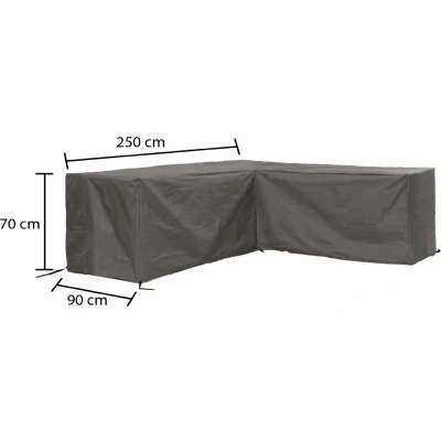 Afbeelding van Premium loungeset hoes L vorm 250 cm Outdoor Covers
