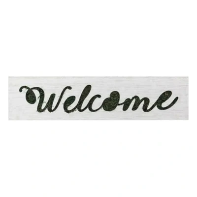 Afbeelding van Houten Letterbord Wit Groen 118355