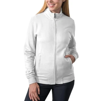 Afbeelding van Damesvest &#039;Premium Full Zip&#039; met zijzakken White M
