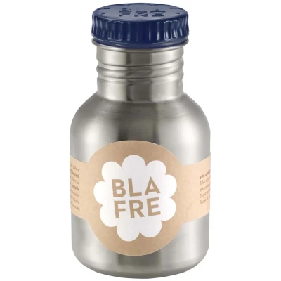 Afbeelding van Blafre rvs drinkfles donkerblauw 300ml