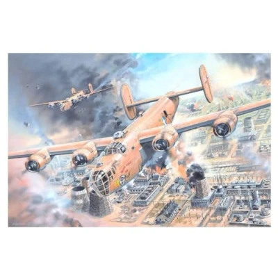 Afbeelding van 1:32 HobbyBoss 83212 US B 24D Liberator Plastic Modelbouwpakket