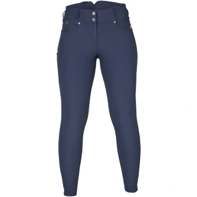 Afbeelding van Back on Track Rijbroek Julia Full Grip Blauw 36