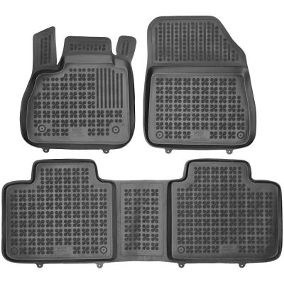 Afbeelding van REZAW PLAST 201922 Vloermatset Rubber voor en achter Zwart RENAULT: Espace 5