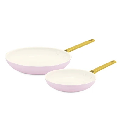 Afbeelding van Greenpan Padova Blush Pink 2 delige Pannenset (20+26)