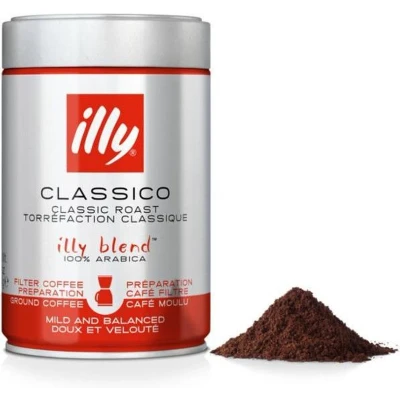 Afbeelding van illy Koffie gemalen filterkoffie normale branding 12 x
