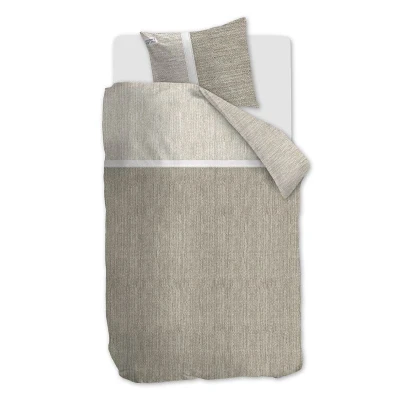Afbeelding van Riviera Maison Amsterdam Loft dekbedovertrek Eenpersoons 140x200/220 Zand