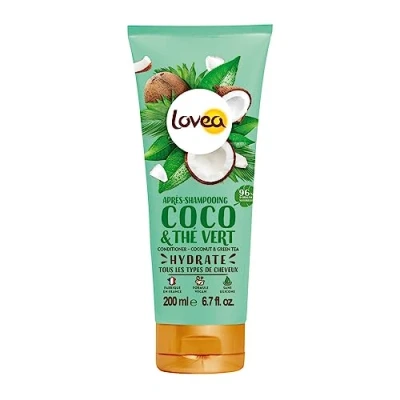 Afbeelding van 4x Lovea Kokos en Groene Thee Conditioner 200 ml