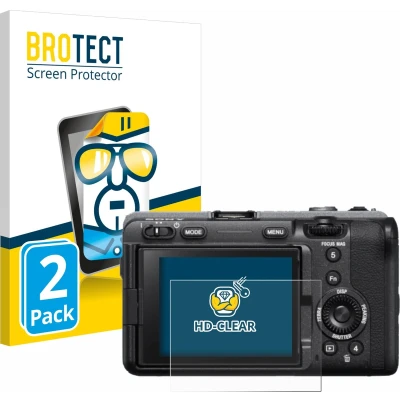 Afbeelding van BROTECT Screenprotector voor Sony FX3 Folie Beschermfolie transparant (2 Stuks)