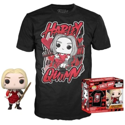 Image de Figurine Funko Pop Tees Harley Quinn The Suicide Squad XL