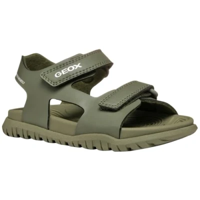 Afbeelding van Geox Fusbetto Unisex Sandalen voor kinderen, Maat: 38, Military Textiel