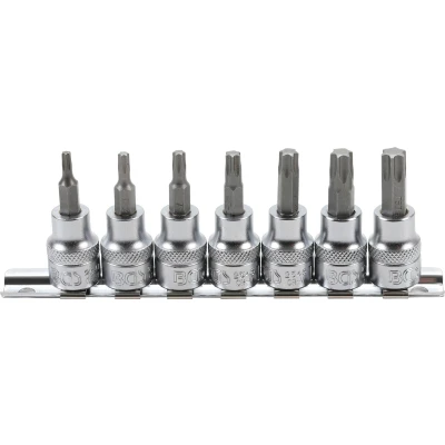 Afbeelding van BGS Dopsleutelbitset 3/8&quot; Torx T15 T50, 7 delig