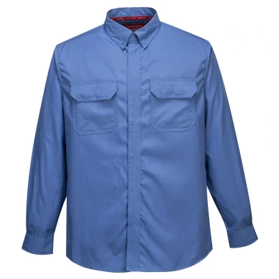 Afbeelding van Bizflame Plus shirt maat 4XL, Blue