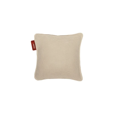 Afbeelding van Stoov S2 warmtekussen Ploov Knitted Groen Duurzaam &amp; Draadloos Infrarood 45x45 cm Plus Batterij