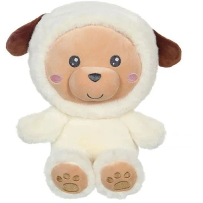 Image de Peluche Chien Hoody Pets Gipsy Toys Creme,24 Cm