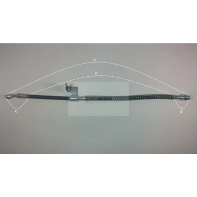 Afbeelding van CORTECO 19032995 Remslang Vooras 490