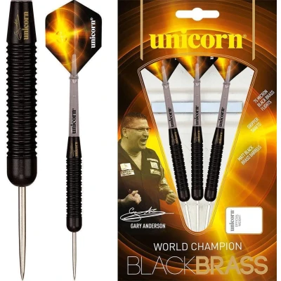 Afbeelding van Unicorn Gary Anderson World Champion Black Brass P1 Dartpijlen 23 Gram