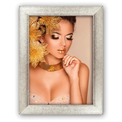 Afbeelding van ZEP Kunststof Fotolijst Samara Zilver voor foto formaat 15x20 cm T268S
