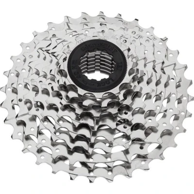 Afbeelding van 10 speed Race cassette 11 28 275gr Microshift zilverkleurig PREMIUM QUALITY 100% 10V Shimano/Sram compatibel sprochet