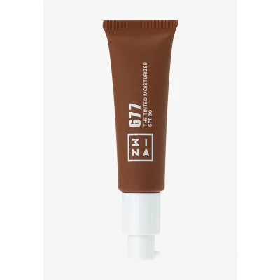 Afbeelding van 3ina THE Tinted Moisturizer SPF30 Getinte dagcrème, Dames, Maat: 30 ml, 677 dark brown