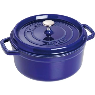 Afbeelding van Staub Braadpan Gietijzer Donkerblauw Ø 26 cm