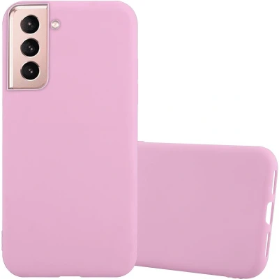 Afbeelding van Cadorabo Hoesje geschikt voor Samsung Galaxy S21 PLUS in CANDY ROZE Beschermhoes gemaakt van flexibel TPU silicone Case Cover