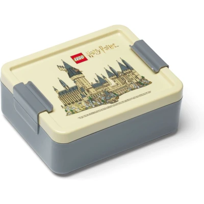 Afbeelding van LEGO Lunchbox Harry Potter Hogwarts Kunststof Beige