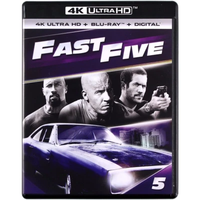 Afbeelding van Fast &amp; Furious 5 [Blu Ray 4K]+[Blu Ray]