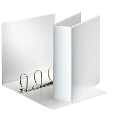 Image de esselte essentials 49706 classeur à anneaux personnalisable a4 capacité de 580 feuilles carton recouvert polypropylèn