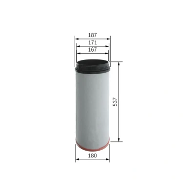 Afbeelding van Bosch Oliefilter F 026 400 701
