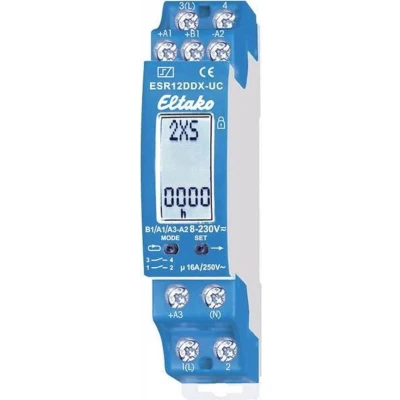 Afbeelding van Eltako ESR12DDX UC Stroomstootschakelaar DIN rail 2x NO 230 V 8 A 2000 W 1 stuk(s)