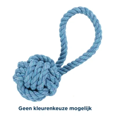 Afbeelding van Happy Pet Nuts For Knots Bal Tugger MEDIUM 27X11X11 CM (67758)