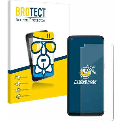 Afbeelding van BROTECT Screenprotector voor OnePlus Nord N10 5G Folie Beschermfolie Beschermglas transparant