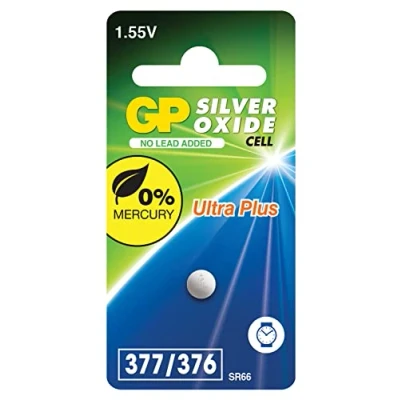 Afbeelding van Gp Batteries Knoopcel Zilver D377/Sr66