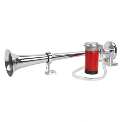 Afbeelding van Rupse persluchtclaxon met compressor 150 dB 12 V voor auto&#039;s, vrachtwagens, boten, motorfietsen