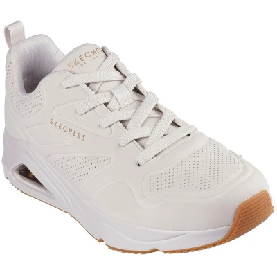 Afbeelding van Skechers Tres air UNO Casairal Sneakers voor heren, Crème Wit, 43 EU