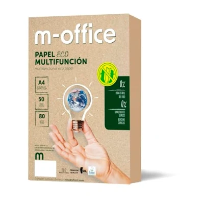 Afbeelding van 50 vellen gerecycled papier, DIN A4, 80 g, 100% m office papier (50 vellen)