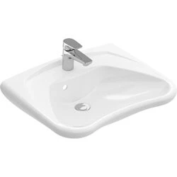 Afbeelding van Villeroy &amp; Boch O.novo Vita wastafel wit (60 x 49 cm) 1 kraangat,
