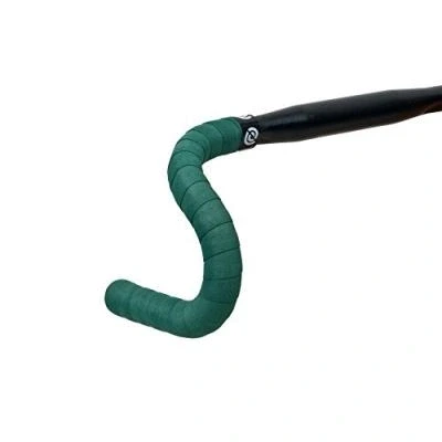 Image de Ribbon ruban de guidon en liège pour vélo plus dark green cp56