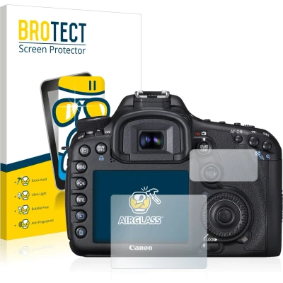 Afbeelding van BROTECT Screenprotector voor Canon EOS 7D Folie Beschermfolie Beschermglas transparant