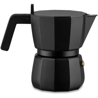 Afbeelding van Alessi Percolator Moka Black DC06/3 B 3 kops door David Chipperfield