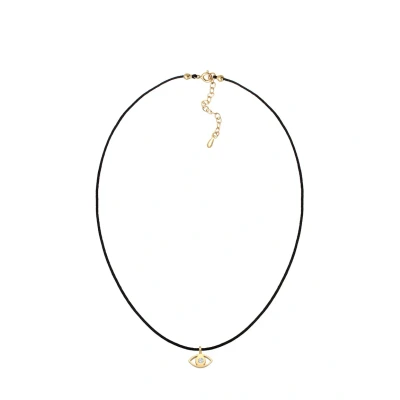 Afbeelding van Elli EVIL EYE Choker Ketting, Dames, Maat: 36, Gold