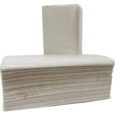 Afbeelding van 5000 x Handdoekjes 23x25cm zz naturel 1lgs