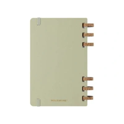 Image de Agenda civil à spirales Moleskine Académique 12 mois Grand Format Couverture Souple Kiwi