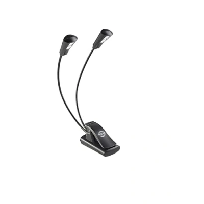 Afbeelding van K&amp;M 12244 Lessenaarlampje, 2 koppen, leds