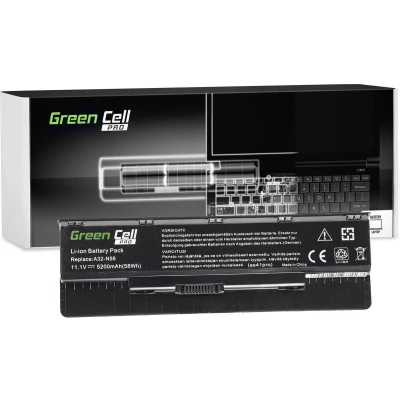 Afbeelding van GREEN CELL PRO Batterij voor Asus A32 N56 N46 N46V N76 / 11,1V 5200mAh
