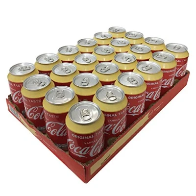 Image de Coca Cola Vanille 330 ml. / tray 24 blikken