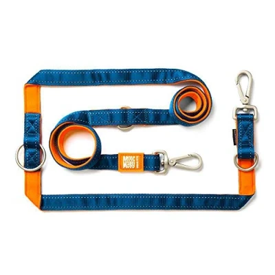 Afbeelding van Max &amp; Molly Multi Function Hondenriem Oranje L
