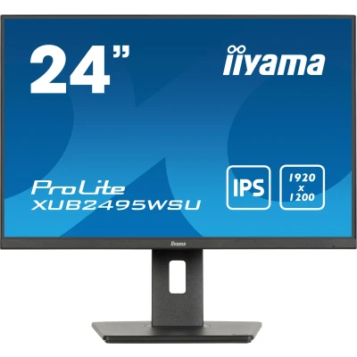 Afbeelding van Iiyama ProLite XUB2495WSU B7 LED monitor Energielabel D (A G) 61.2 cm (24.1 inch) 1920 x 1080 Pixel 16:9 4 ms HDMI, DisplayPort, Hoofdtelefoon (3.5 mm